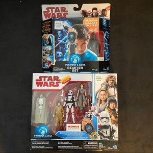 STAR WARS FORCE LINK TOY BUNDLE